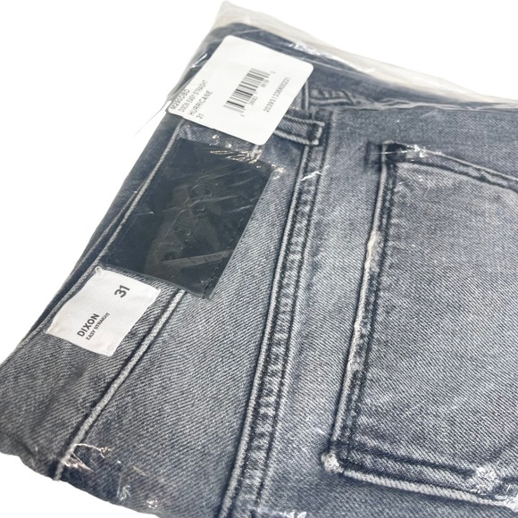 new Hudson ✪ Dixon Straight Leg Button Fly Jeans ✪ Hurricane ✪ Size 31 Inseam 32 - Picture 7 of 13